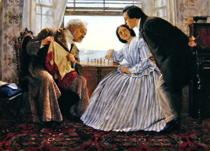 Джозеф Кларк (1834-1926) британский художник.