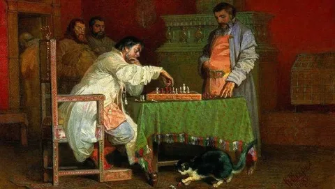 Das Schach kommt in die Rus