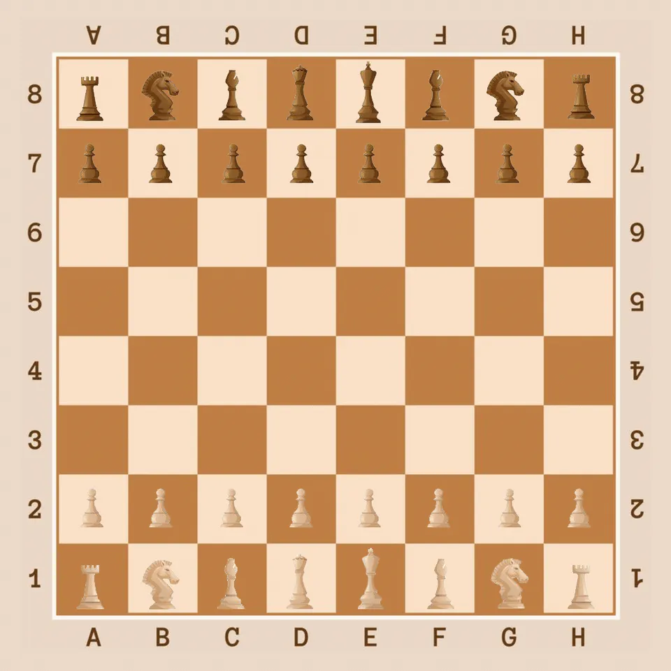 Russian line chess
