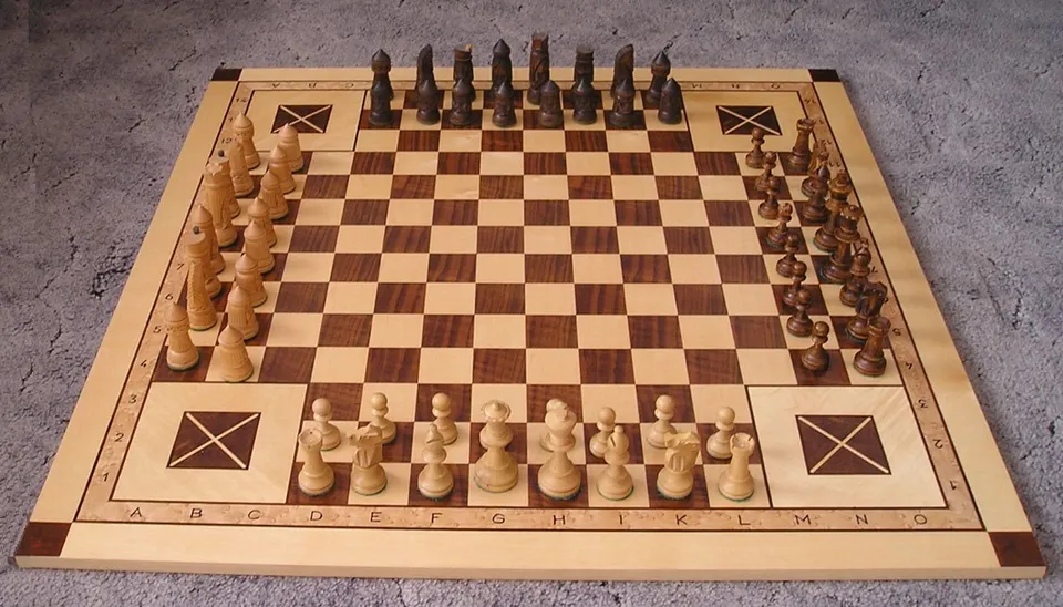 Four-handed chess