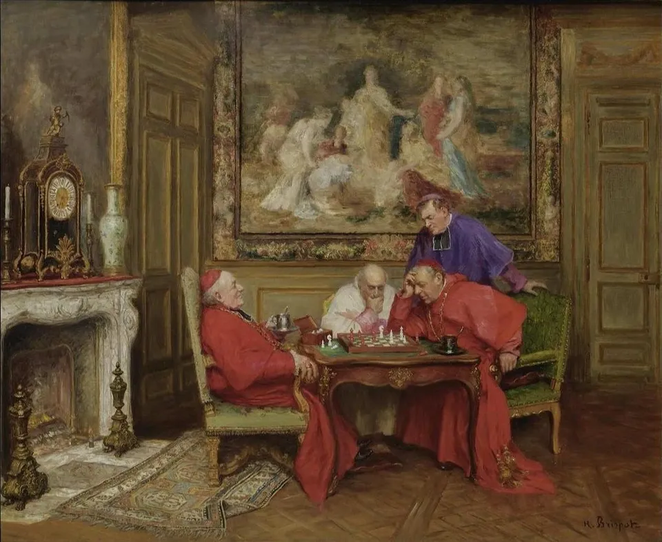 Henri Brispot (1846–1928), Frankreich, Der Zug des Kardinals