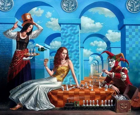 Michail Chochlatschow, surrealistischer Maler